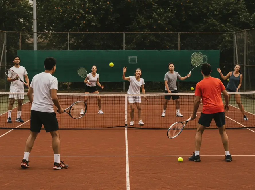 Become a professional tennis player at our club in no time