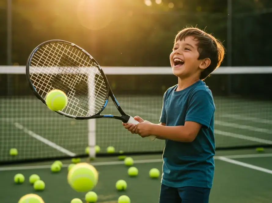 Why do children love training with us?
