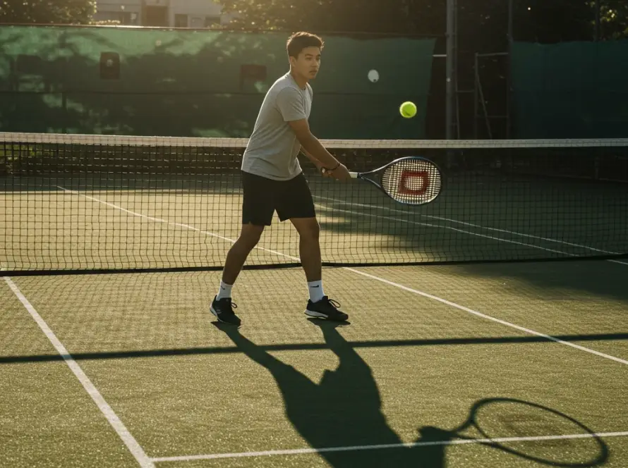 Upgrading tennis skills in a fun healthy way